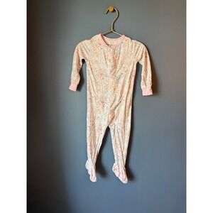 Magnetic Me Baby Girls Floral unicorn Woodland Footie Sleeper‎ Pink 9-12 Months
